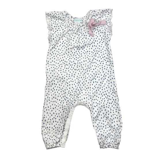 VGUC Polka Dot Kids One Piece (6-9 mos) - Picture 1 of 5